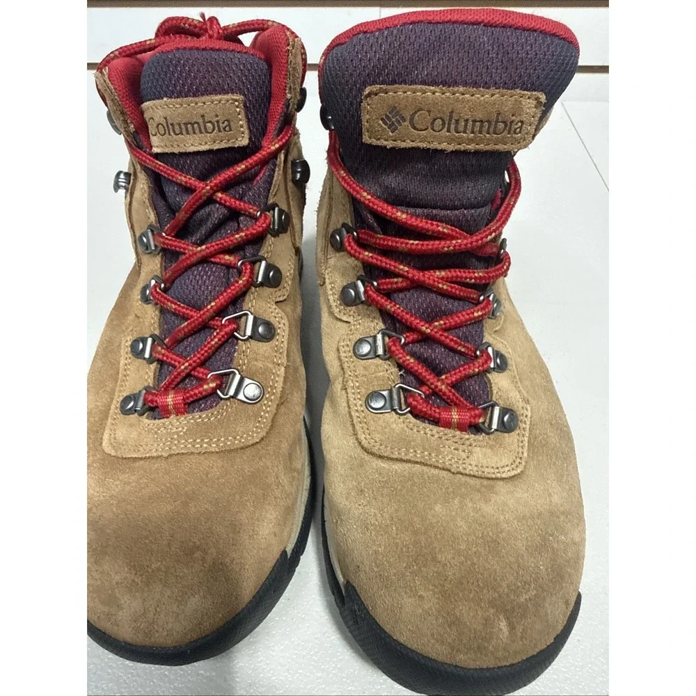 Columbia Women's Newton Ridge BL4552-286 Brown Waterproof Hiking Boots Size‎ 8.5